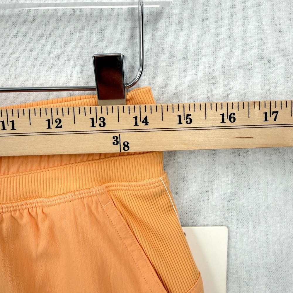 LULULEMON Dance Studio HR Short 3.5" Lined Women 6 Orange Athletic High Rise NEW - Picture 13 of 16